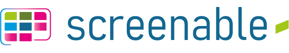 Screenable logo