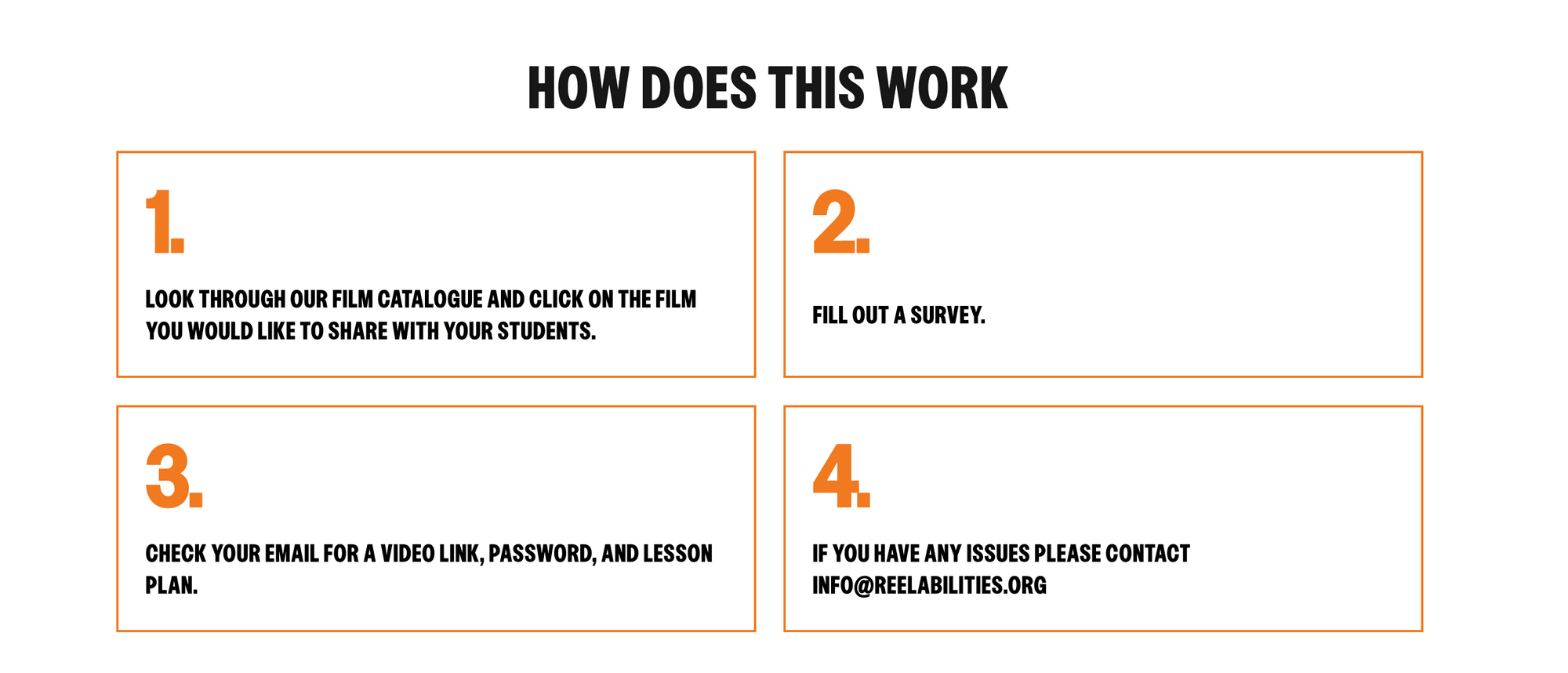 NumberedTextBoxBlock displaying numbered steps in an organized sequence, perfect for tutorials and process guides