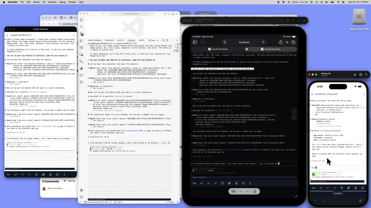 I Built claude-wormhole 3 Weeks Ago. Last Night Anthropic Shipped the Same Idea.